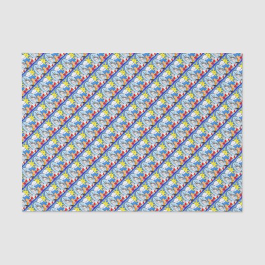 Schattigee Leuke Eenhoorn Tissuepapier (Voorkant)