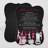 Schattigee Leuke Keuken Lingerie Bruids Douche Uit Kaart (Voorkant / Achterkant)