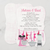 Schattigee Leuke Keuken Lingerie Bruids Douche Uit Kaart (Voorkant / Achterkant)