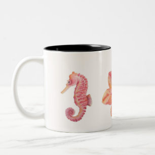 Schattigee leuke mokken! tweekleurige koffiemok