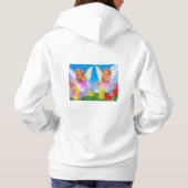 Schattigee levendige feeën hoodie (Achterkant)