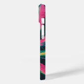 Schattigee levendige stropdas Dye Case-Mate iPhone Case (Achterkant / Links)