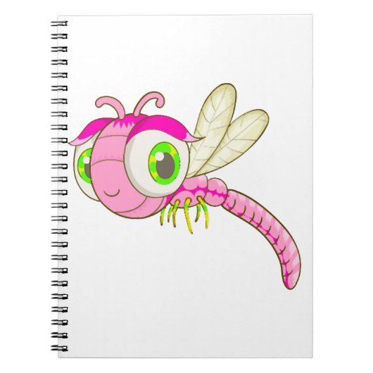 Schattigee libel bug notitieboek (Voorkant)