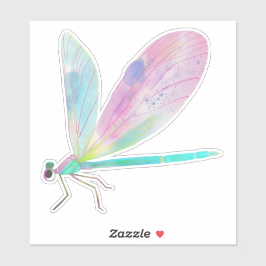 Schattigee libel sticker (Vel)