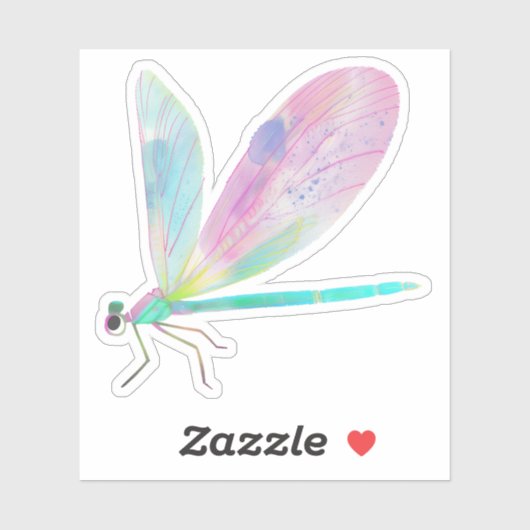 Schattigee libel sticker (Vel)