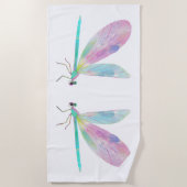 Schattigee libel strandlaken (Voorkant)