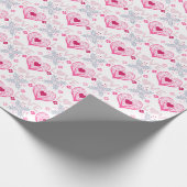 Schattigee liefde cadeaupapier (Hoek)