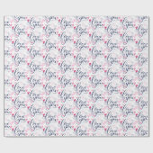 Schattigee liefde cadeaupapier (Vlak)