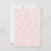 Schattigee Liefde en Fox Kinder Valentijnse Kaarte (Achterkant)