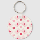 Schattigee liefde hart sleutelhanger (Voorkant)