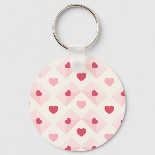Schattigee liefde hart sleutelhanger (Voorkant)