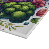 Schattigee liefde ingrediënt woord bij snijplank (Hoek)