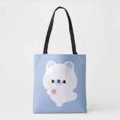Schattigee liefde Polar Beer Tote Bag (Voorkant)