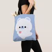 Schattigee liefde Polar Beer Tote Bag (Dichtbij)