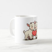 Schattigee liefde samen koffiemok (Voorkant links)