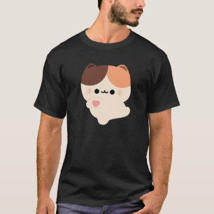 Schattigee liefde Tortie Cat T-shirt