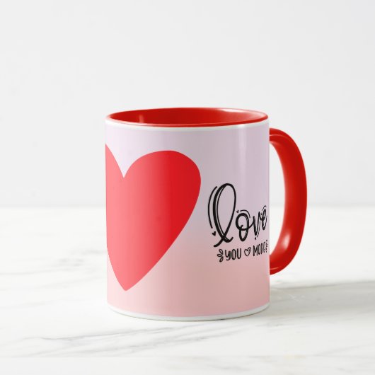 Schattigee liefde u meer Valentijns echtpaar Mok (Voorkant rechts)