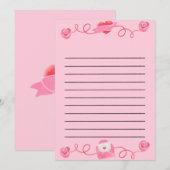 Schattigee Liefde Valentijnse Kaarten (Voorkant / Achterkant)