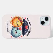 Schattigee liefde verduistert alles Schattig Case-Mate iPhone Case (Achterkant (horizontaal))