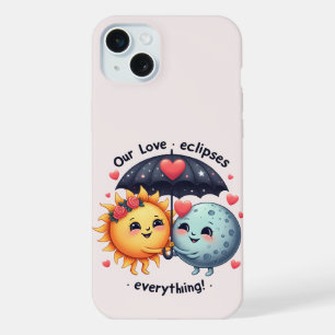 Schattigee liefde verduistert alles Schattig iPhone 15 Plus Case