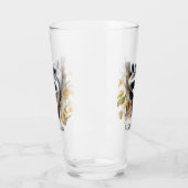 Schattigee liefde wasberen dierenliefhebbers tekst glas (Links)