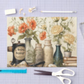 Schattigee liefhebbers van stilleven tissuepapier (Craft)