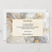 Schattigee lieve kitten vrienden worden snel beter kaart (Achterkant)