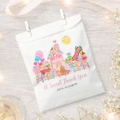 Schattigee lieve viering candyland kinderen verjaa bedankzakje (Geknipt)