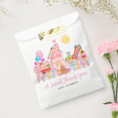 Schattigee lieve viering candyland kinderen verjaa bedankzakje (Gezegeld)