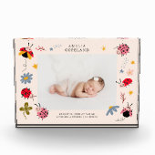 Schattigee lieveheersbeestje baby meisje foto Keep (Voorkant)