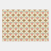 Schattigee lieveheersbeestje harten lovebug handge inpakpapier vel (Voorkant 3)