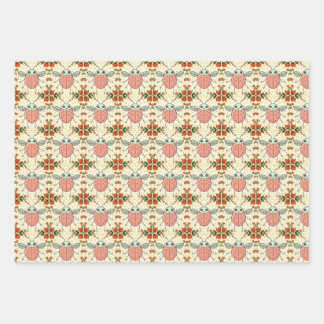 Schattigee lieveheersbeestje harten lovebug handge inpakpapier vel