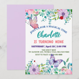 Schattigee lieveheersbeestje polka dot bloembloem  feestdagenkaart