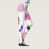 Schattigee lieveheersbeestjes Natuur witte Legging (Rechts)