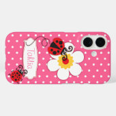 Schattigee lieveheersbeestjes noemen paarse iPhone Case-Mate iPhone Case (Achterkant (horizontaal))