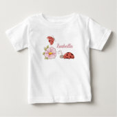 Schattigee lieveheersbeestjes roze bloem Schattige (Voorkant)