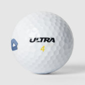 Schattigee liggende neushoorn golfballen (Logo)