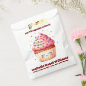 Schattigee L'il Cupcake Snoep Sprinkles Baby showe Bedankzakje (Gezegeld)