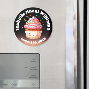 Schattigee L'il Cupcake Snoep Sprinkles Baby showe Magneet