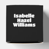 Schattigee L'il Cupcake Sprinkles Baby shower Welk Bedankdoosjes (Bovenkant)