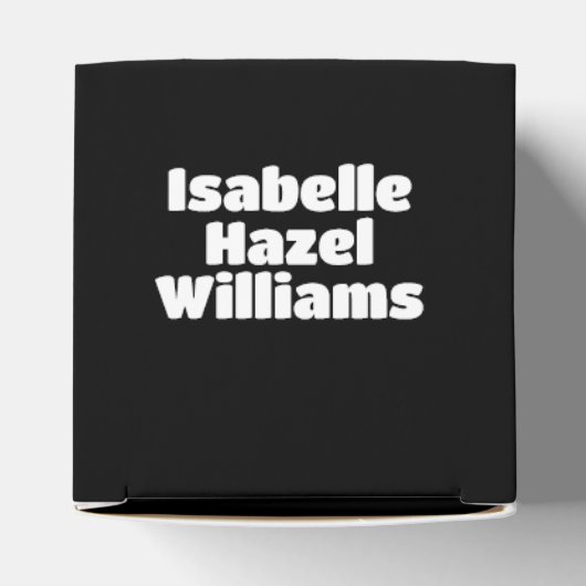 Schattigee L'il Cupcake Sprinkles Baby shower Welk Bedankdoosjes (Bovenkant)