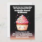 Schattigee L'il Cupcake Sprinkles Baby shower Welk Kaart (Voorkant)