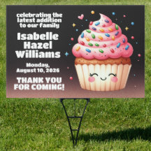 Schattigee L'il Cupcake Sprinkles Baby shower Welk