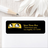 Schattigee lil' Ninja Emoji Etiket (Insitu)