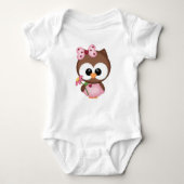 SCHATTIGEE LIL OWL ROMPER (Voorkant)