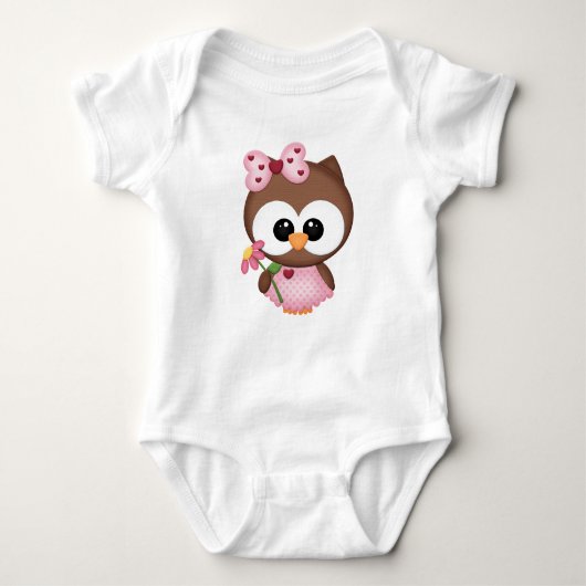 SCHATTIGEE LIL OWL ROMPER (Voorkant)