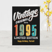 Schattigee Limited Edition Custom  Verjaardag Kaar Kaart (Gele Bloem)