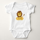 Schattigee Lion Baby kleding Romper (Voorkant)