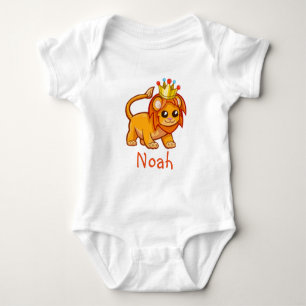 Schattigee Lion King Crown Oerwoud Animal Baby Naa Romper
