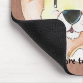 Schattigee Lion Mousepad Muismat (Hoek)